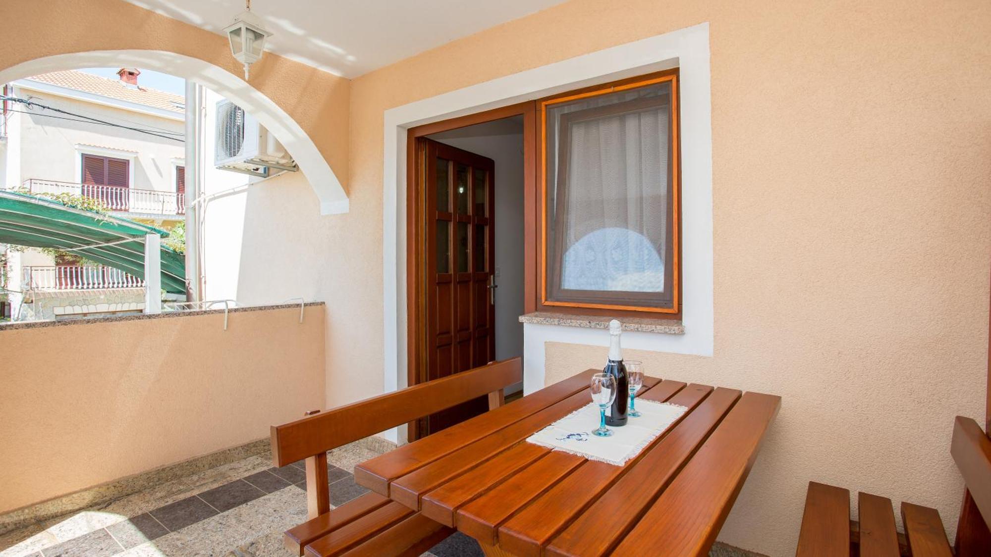 Apartment Branko Šilo Szoba fotó